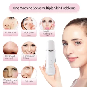 3-in-1 Ultrasonic Skin Scrubber