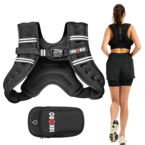Weighted Vest with Reflective Strips