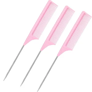 Teasing Combs with Metal Pick