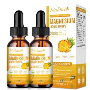 Magnesium Glycinate Drops In Pineapple Flavor