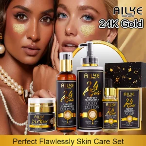 24K Gold Flawlessly Skin Care Sets