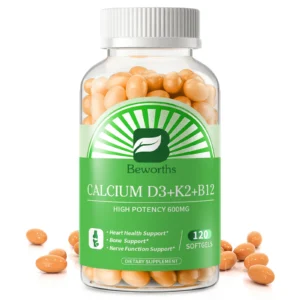 Beworths Vitamin D3 + K2 Calcium Capsules