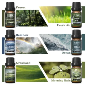 Essential Oils Set - Nature Theme