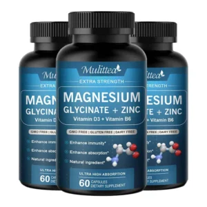 Glycine Magnesium Capsule with Zinc by Mulittea