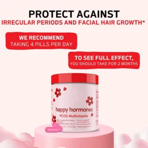 PCOS Multivitamin Capsules by Happy Hormones